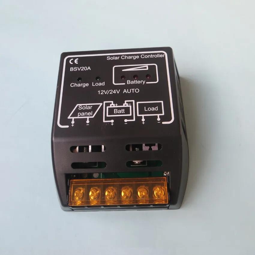 10A 20A CMP12 BSV20A 12V 24V интеллект панель солнечных батарей Батарея контроллер заряда