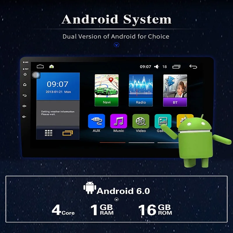 Восьмиядерный 1024*600 Android 8 1 автомобильный DVD GPS навигационный плеер Deckless стерео для