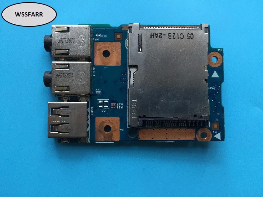 Оригинал для Lenovo V570 B570 B570E B575 Z570 Z575 SD аудио USB плата LA57 считыватель карт BD 48 4pa04.01m |