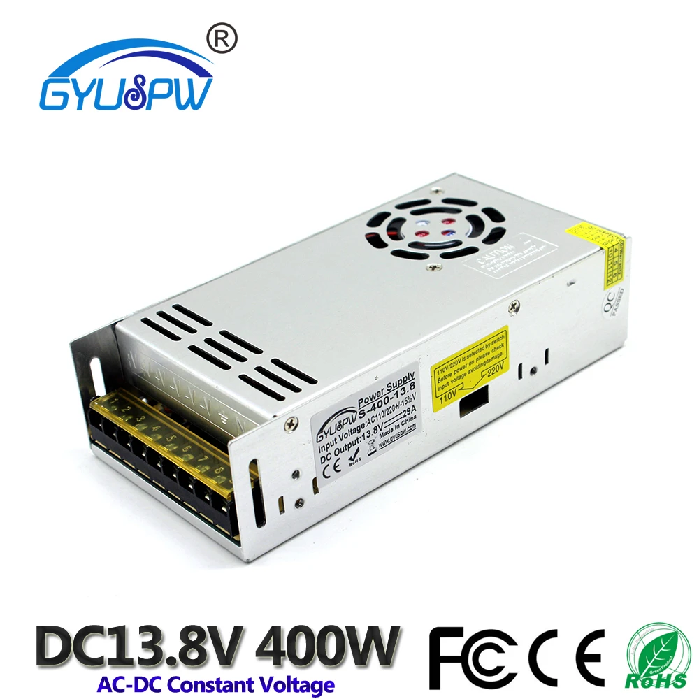 DC13.8V источник питания 200W 240W 250W 300W 400W 500W 600W 720W 800W 1000W 1200W AC DC 13 8 V для Led светильник CCTV