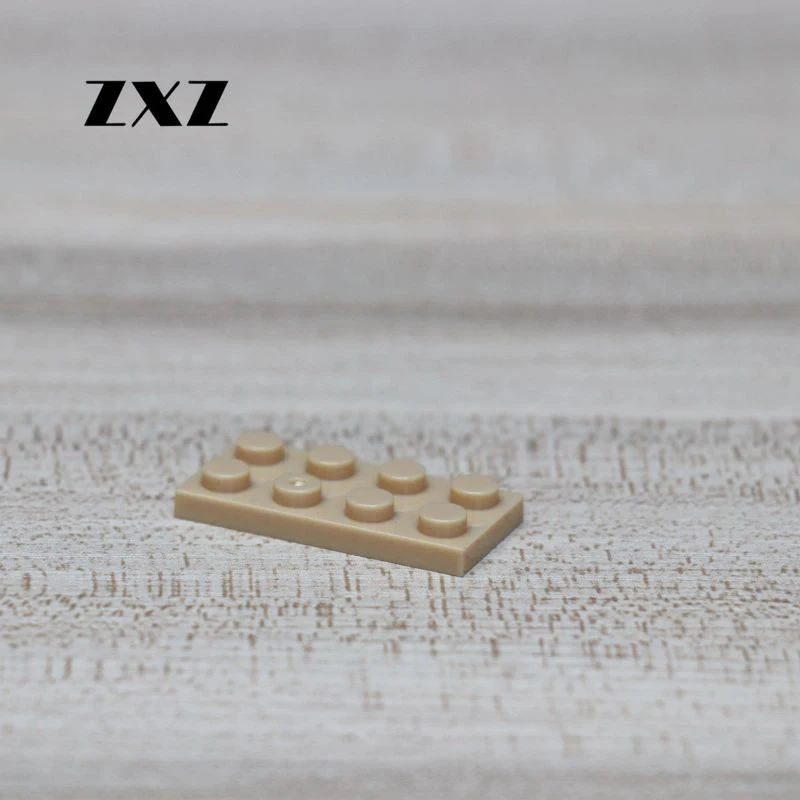 50 шт./лот DIY Строительные самоблокирующиеся блоки пластины 2x4 детские развивающие