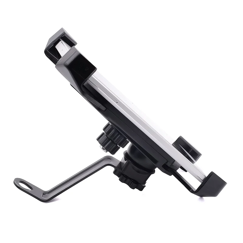 Universal Motorcycle 360 Rearview Mirror Holder Mount Bracket For Phone GPS New |