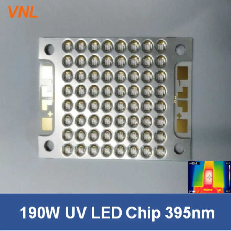 VNL 190W Led UV Module with LG Chip 365nm 385nm 395nm 405nm Wavelength LED Curing Systems For Press Printer With Quartz lens - купить по