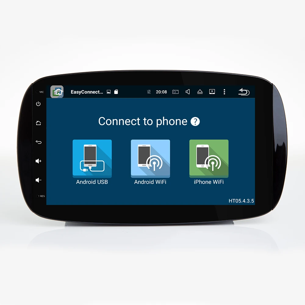 Поддержка Apple Carplay Android автомобильный радио gps мультимедийный плеер для Mercedes Benz Smart Fortwo C453 A453 W453- авто Navi