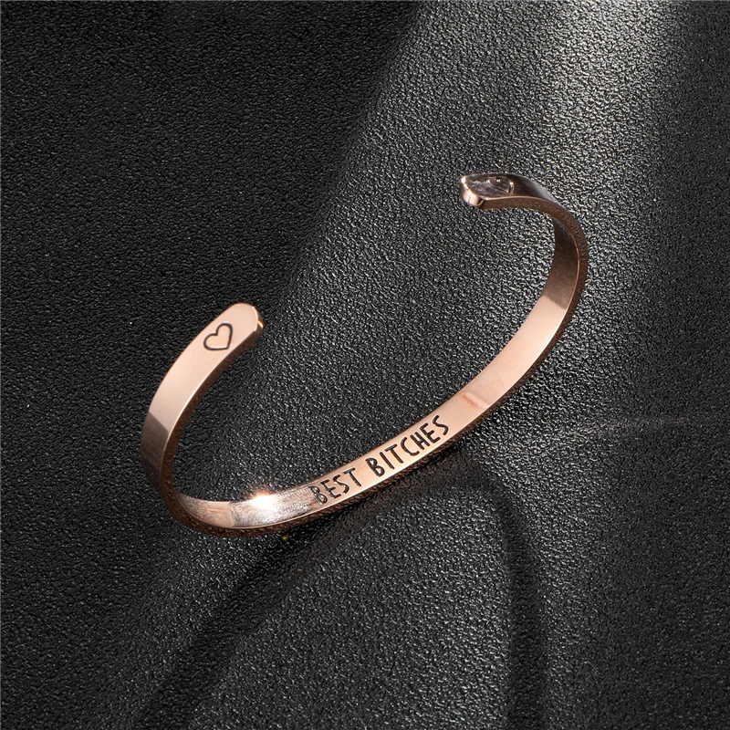 2019 Популярные вдохновляющие держать Going браслеты на запястье мотивационные друг