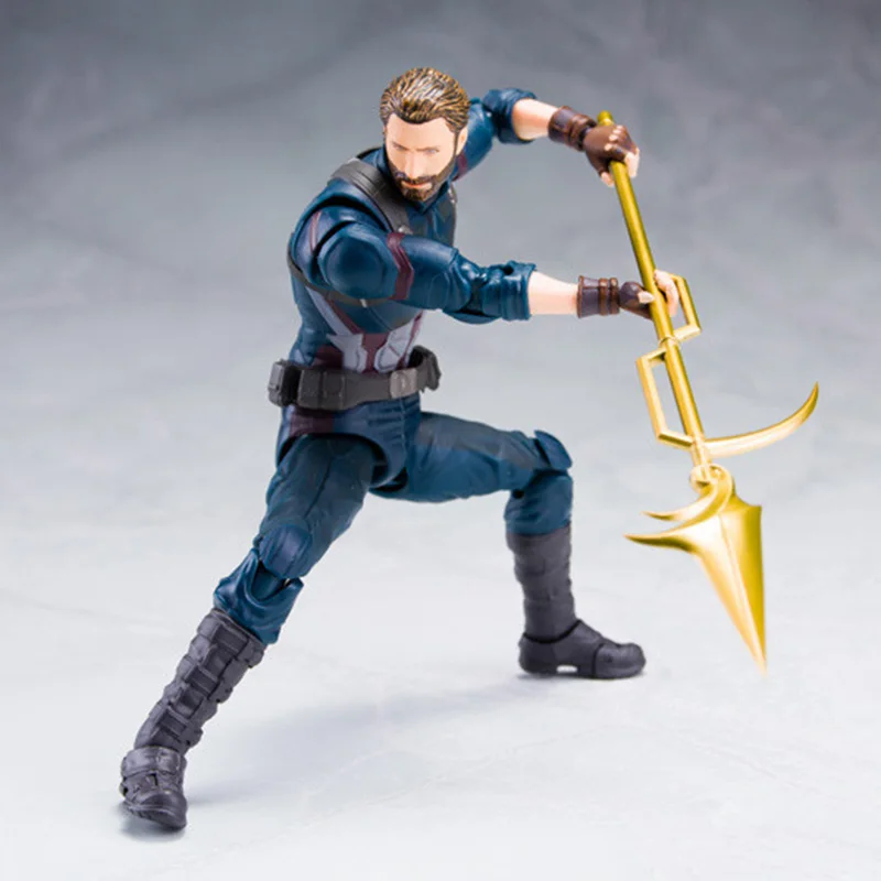 Figuarts Мстители Endgame 4 Infinity War Тор соколиный глаз, Черная Вдова танос Железный ПВХ фигурка Коллекционная модель игрушки подарок