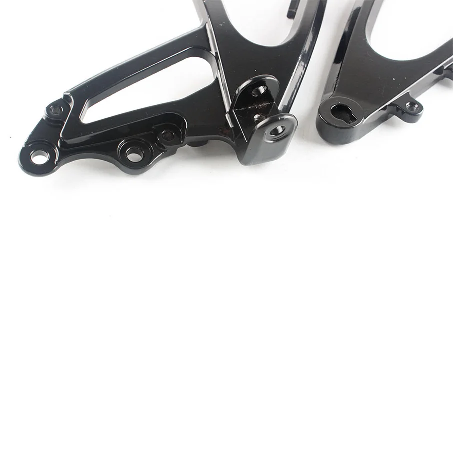 

Front Passenger Foot Pegs Footrest Bracket for Yamaha YZF R1 2007 2008 Motorcycle Accessories Pedal Silver