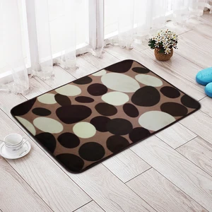 Мягкий коврик из микрофибры для ванной, напольные коврики для кухни, гостиной, спальни, дверные коврики, Противоскользящий коврик для ванной, коврик для туалета, ковер для ванной комнаты