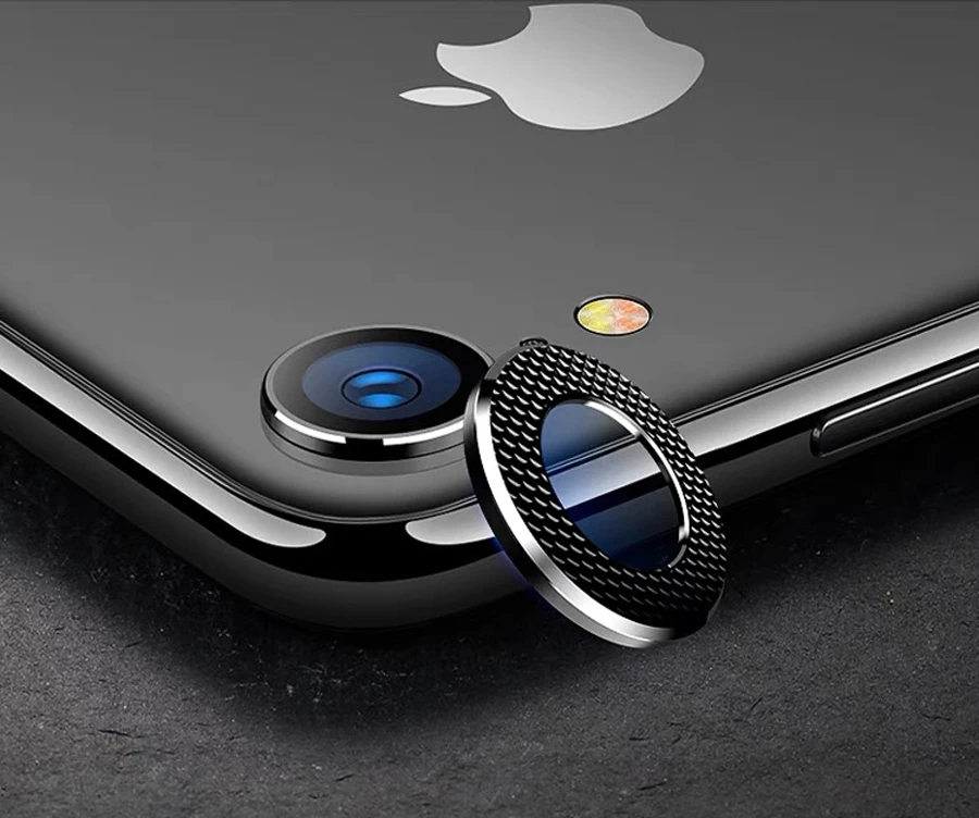Задняя камера протектор для iPhone X XS Max XR 7 8 6s Plus на iPhone X защитная металлическая крышка для объектива Кольцо для пробирок защитное кольцо для объектива