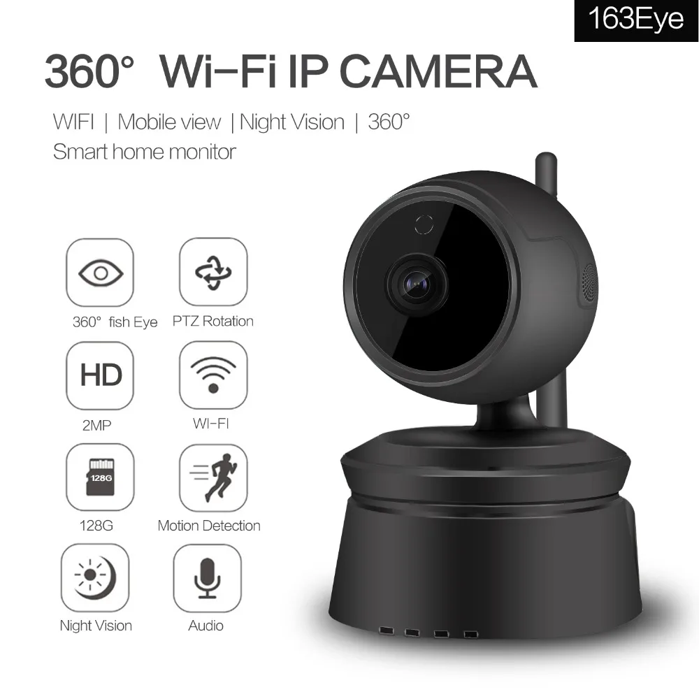 Беспроводная фотокамера 360 градусов 2MP 1080P PTZ|Камеры видеонаблюдения| |