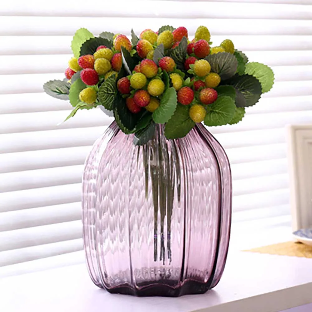 Imitation Waxberry Branch Kitchen Decor Artificial Bridal Bouquet Party Wedding Home | Дом и сад
