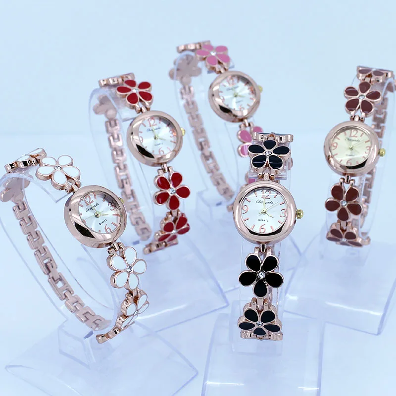 Женские кварцевые часы со стразами с белым циферблатом 10 шт./лот|wristwatch|wristwatch