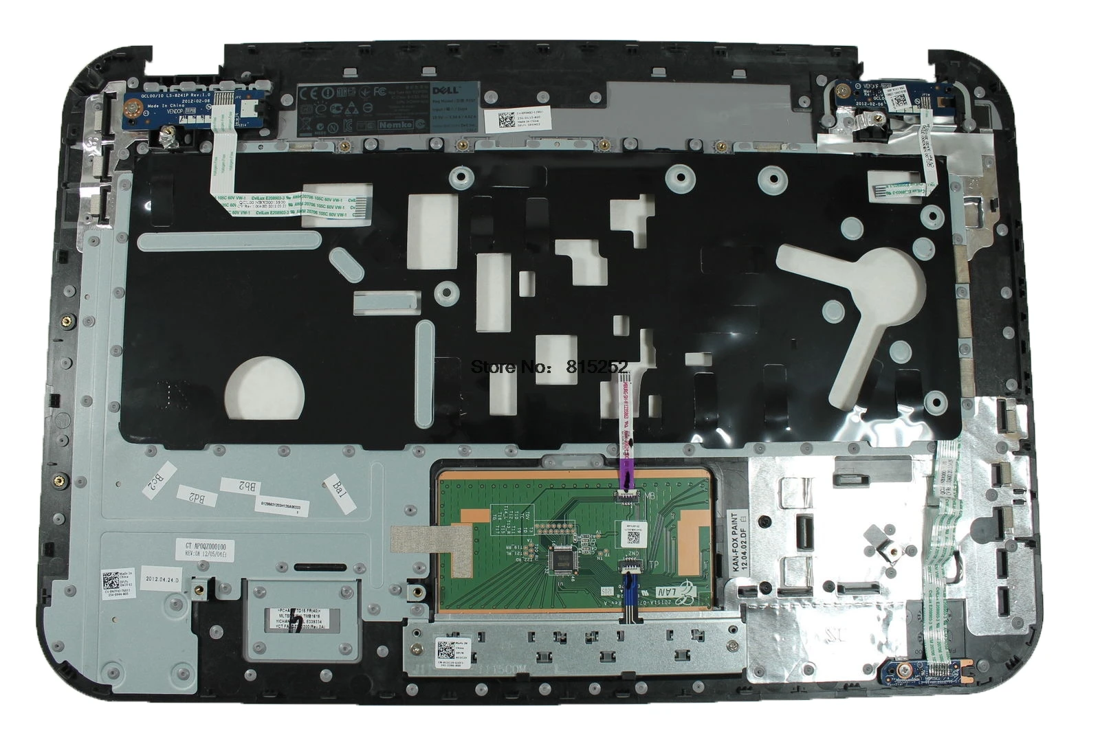 Ноутбук Palmrest для DELL Inspiron 15R 5520 7520 M521R 5525 0M7F4J 00FH7F 04G65K 0K1R3M 0C2GW2 0P4C11 0H3HRT верхний чехол