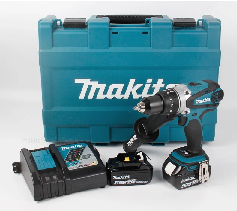 Макита 18В зарядка электрическая дрель DDF458Z/RFE/RME