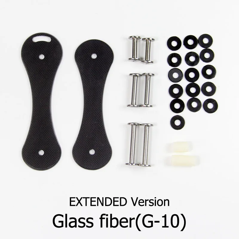 Glass Fiber QingGear Keybone Mulit набор ручных инструментов из титана, углеродного волокна, стекловолокна, алюминиевый держатель для ключей, органайзер для ключей - Цвет: Glass Fiber