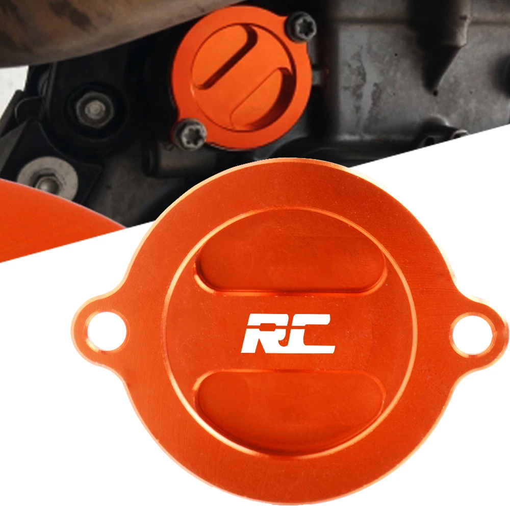 Крышка масляного фильтра двигателя для RC125 RC 125 2014 2017 RC8 8 2009 2016 RC390 2018 аксессуары