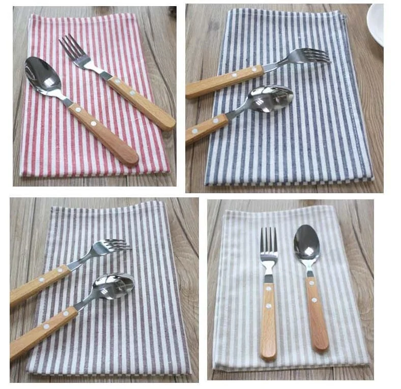 Полотенце для посуды 100% хлопок 6 шт./лот 30x45 см|dishtowel kitchen|tea towel cottontea kitchen |