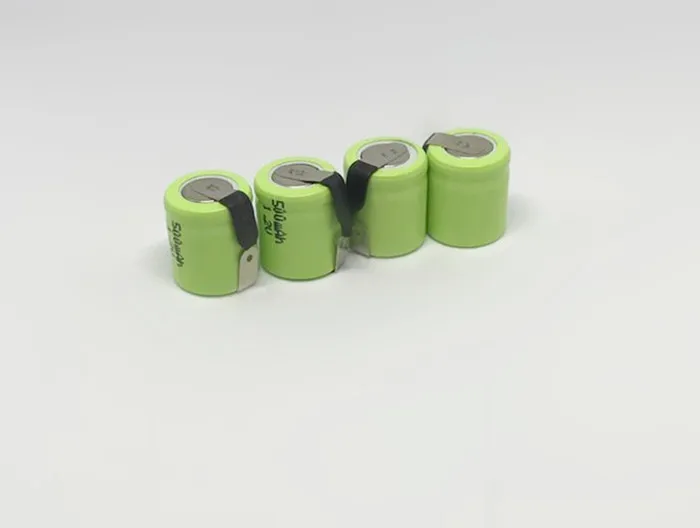 Saleaman 8 шт KX Оригинальный Новый 1 2 В 1/3AA 500 мАч Ni-MH 1/3 AA Перезаряжаемые Батарея с