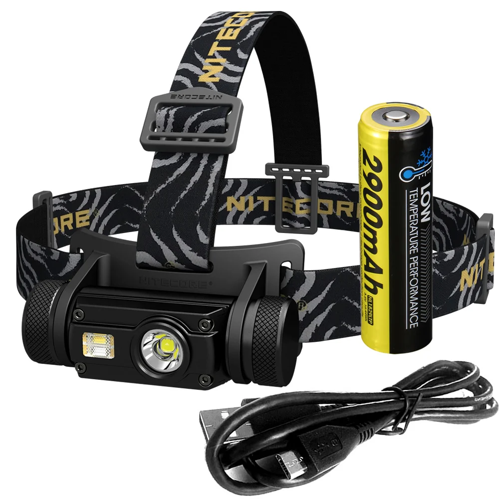 NITECORE HC65 1000LM фара-40C низкая температура устойчивая аккумуляторная батарея Фары Водонепроницаемый Путешествия - Испускаемый цвет: 2900mAh NL1829LTP