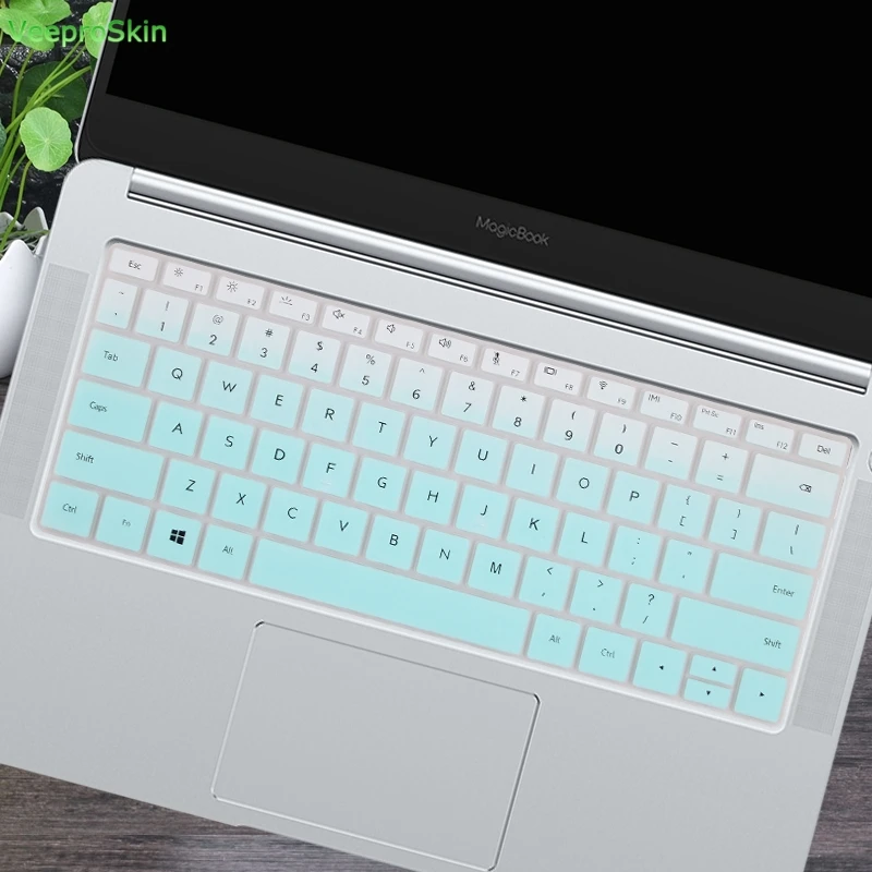 Для huawei MateBook D 14 дюймов(AMD) ноутбук D14 14,0 ''силиконовая клавиатура для ноутбука Обложка протектор кожи