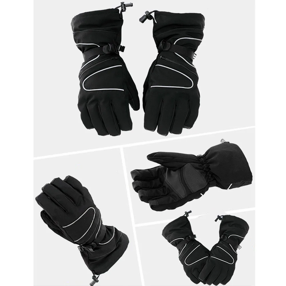 На молнии лыжные перчатки велосипедные Нескользящие теплые мужские