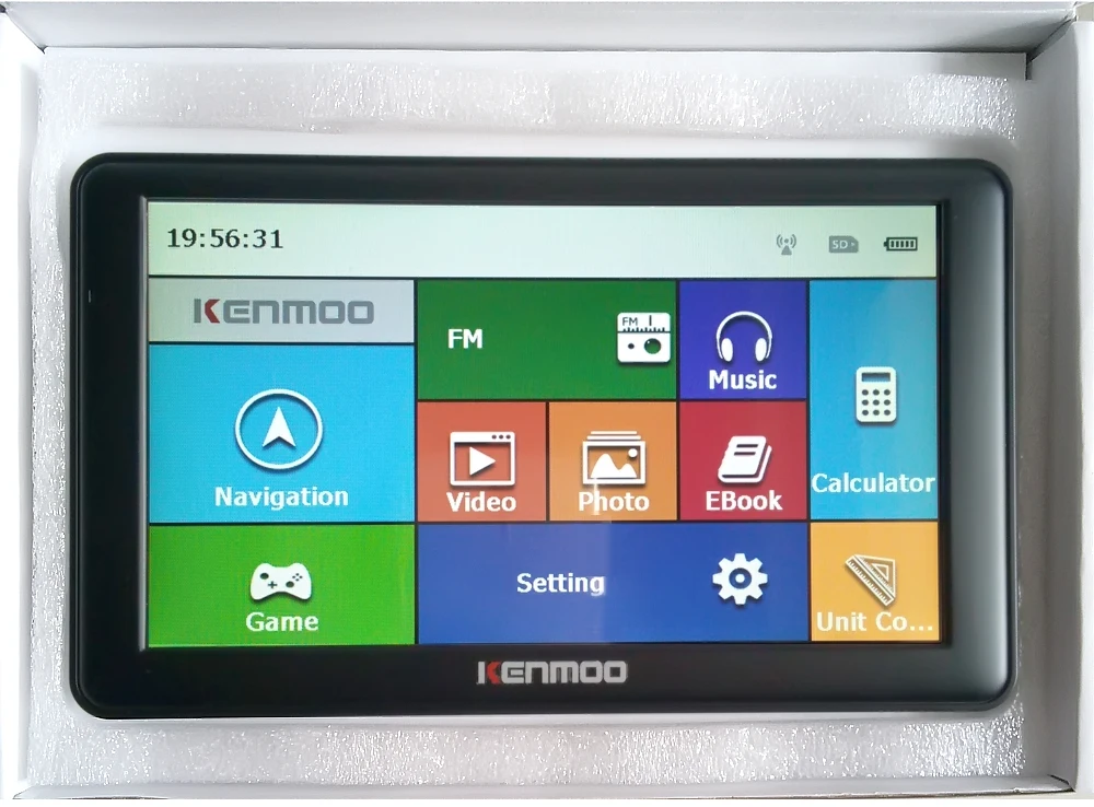 Горячие Новые 7 дюймов HD gps автомобильный навигатор 800 МГц FM/8 GB/DDR3 Карты для России/Беларусь Европа/США+ Канада грузовик gps фургонов