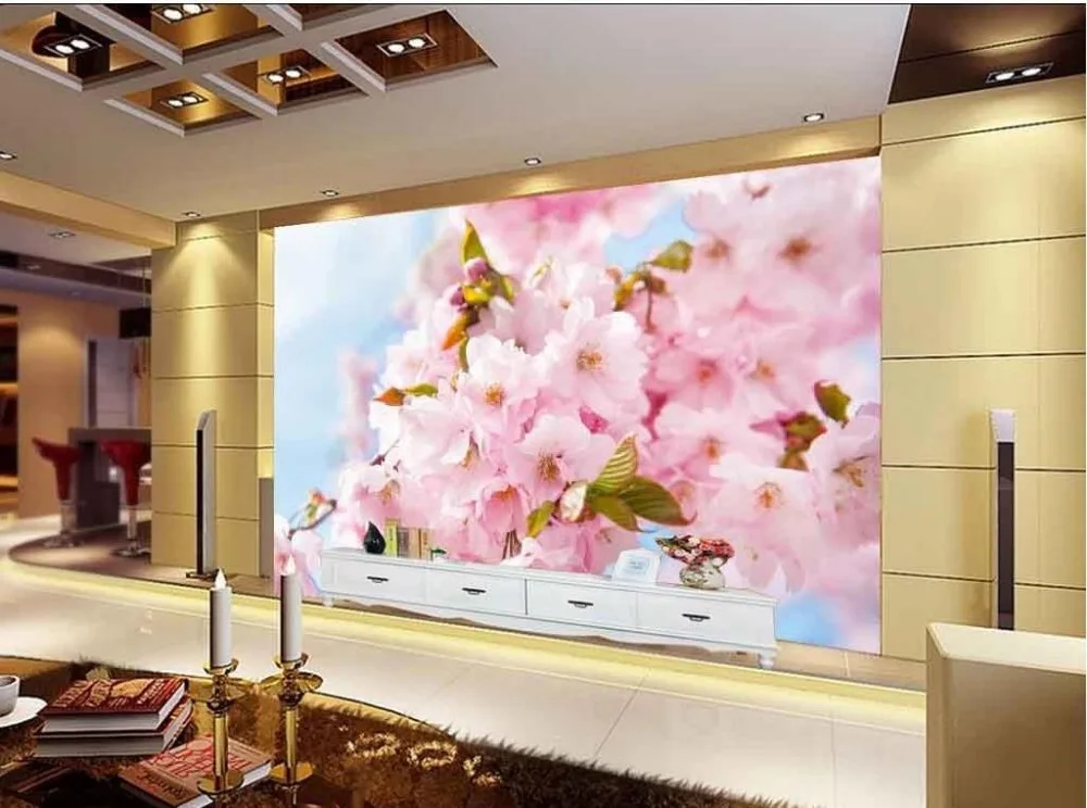 Классические обои для стен Фэнтези модные цветы 3d фрески гостиной на заказ фото