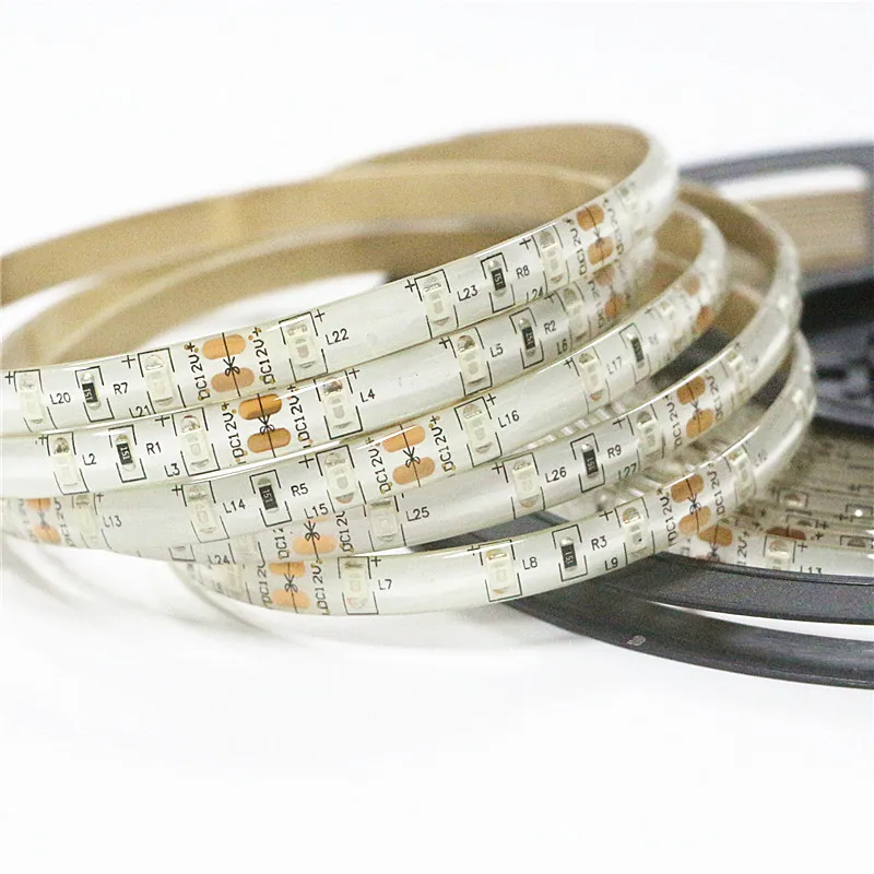 Ультрафиолетовая Светодиодная лента 2835 SMD DC 12 В 60 светодиодов/м|Светодиодные