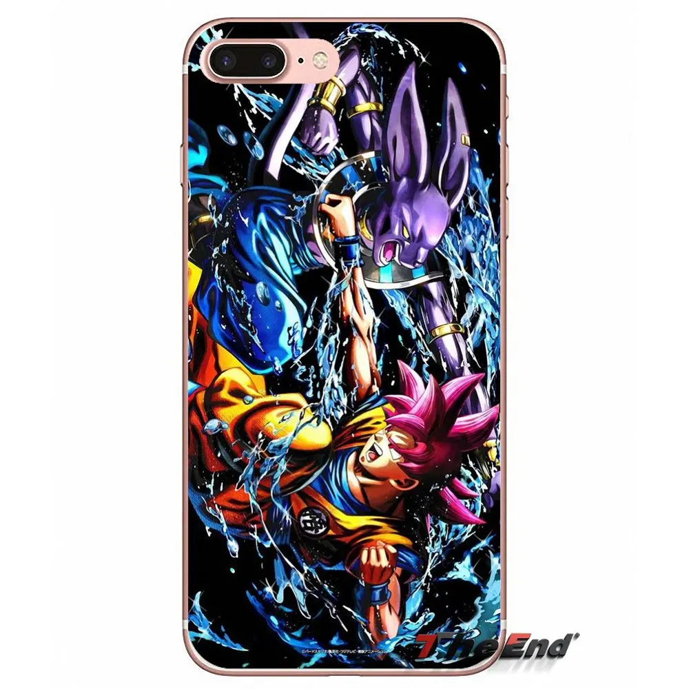 Для Samsung Galaxy J1 J2 J3 J5 J7 A3 A5 A7 2015 2016 2017 J530 J730 Fundas Coque Fashion Super Saiyan Dragon Ball Z TPU чехол |