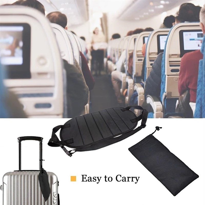 Foot Rest Portable Travel Footrest Flight Carry-on Foot Rest Office Feet Rest Leg Hammock Travel Accessories Footrest Hammock