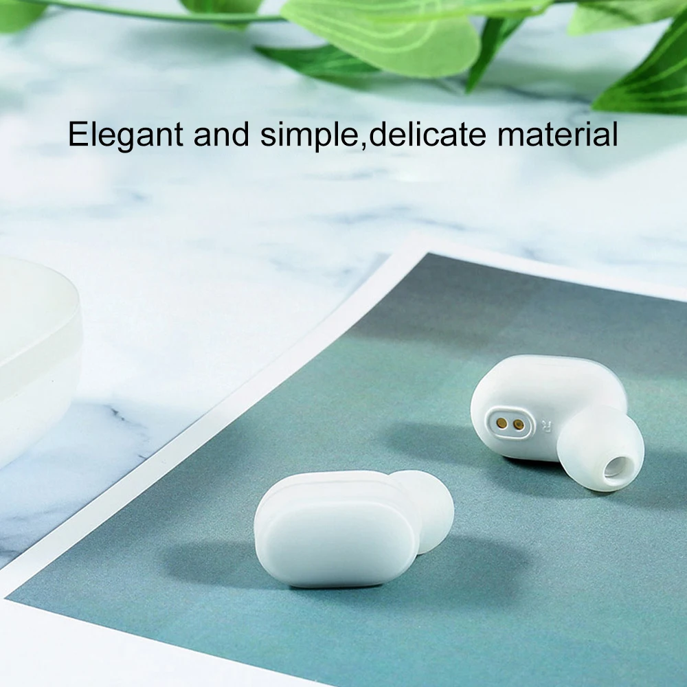 Xiaomi AirDots bluetooth наушники Airdots Youth bass ANC In-Ear с микрофоном с зарядной док-станцией бинауральные TWS наушники для Android