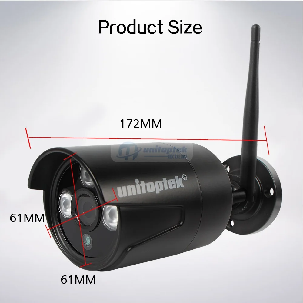Wifi ip камера наружная HD 720P 1080P CCTV Cam IR ночного видения беспроводная Wi Fi TF карта слот