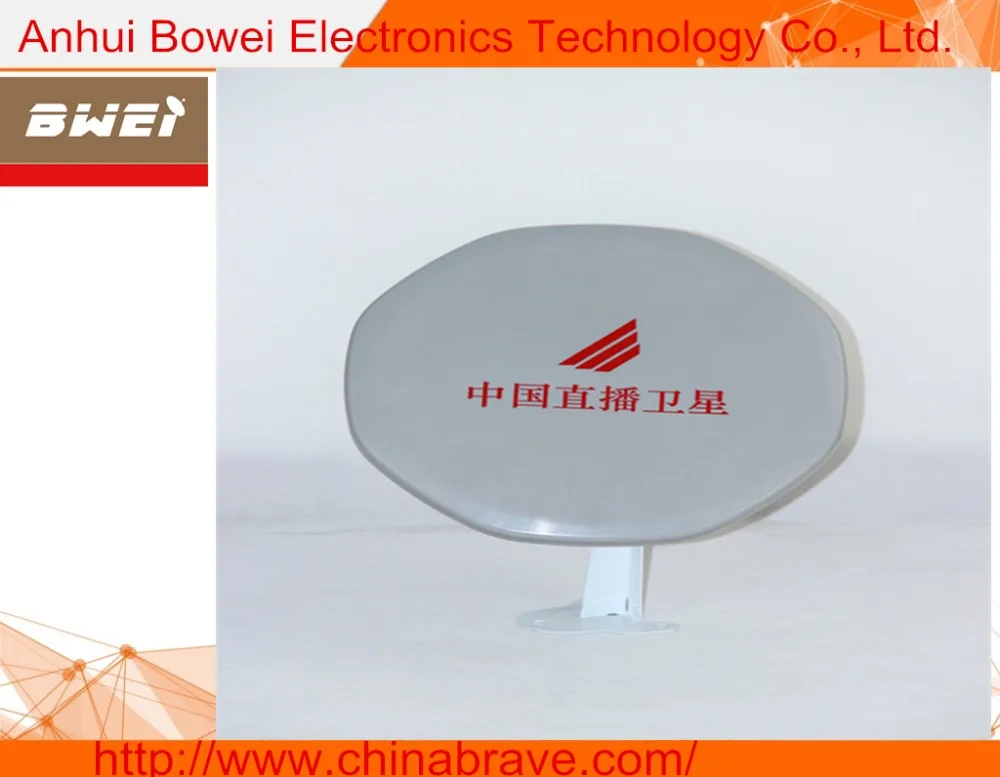 Full HD Vision 26 см ku диапазон мини спутниковая антенна включая LNB пользовательские