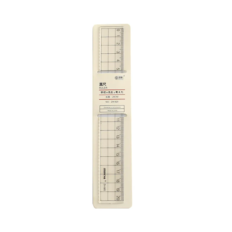 1Pcs New 15cm 18cm 20cm Transparent Simple Ruler Acrylic Learn Stationery Drawing Supplies Straight | Канцтовары для офиса и