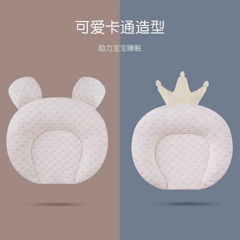 Детская подушка для коррекции формы милый медведь корона дизайн Новорожденный