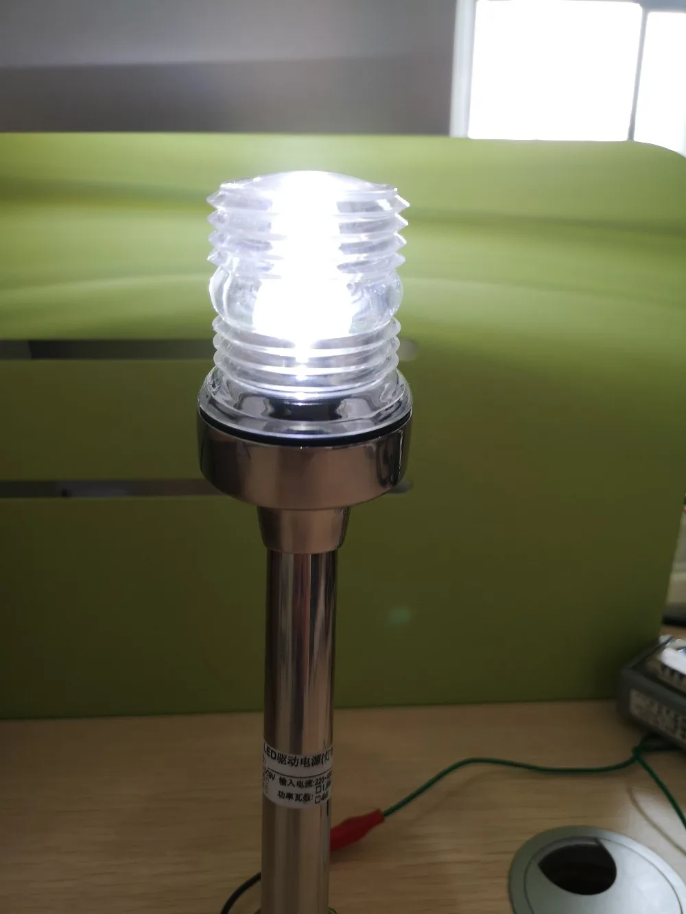 12 V-24 V 2 W светодиодный 21 дюймов 533 мм Нержавеющая сталь телескопическая все вокруг света морской катер навигации Light 80286