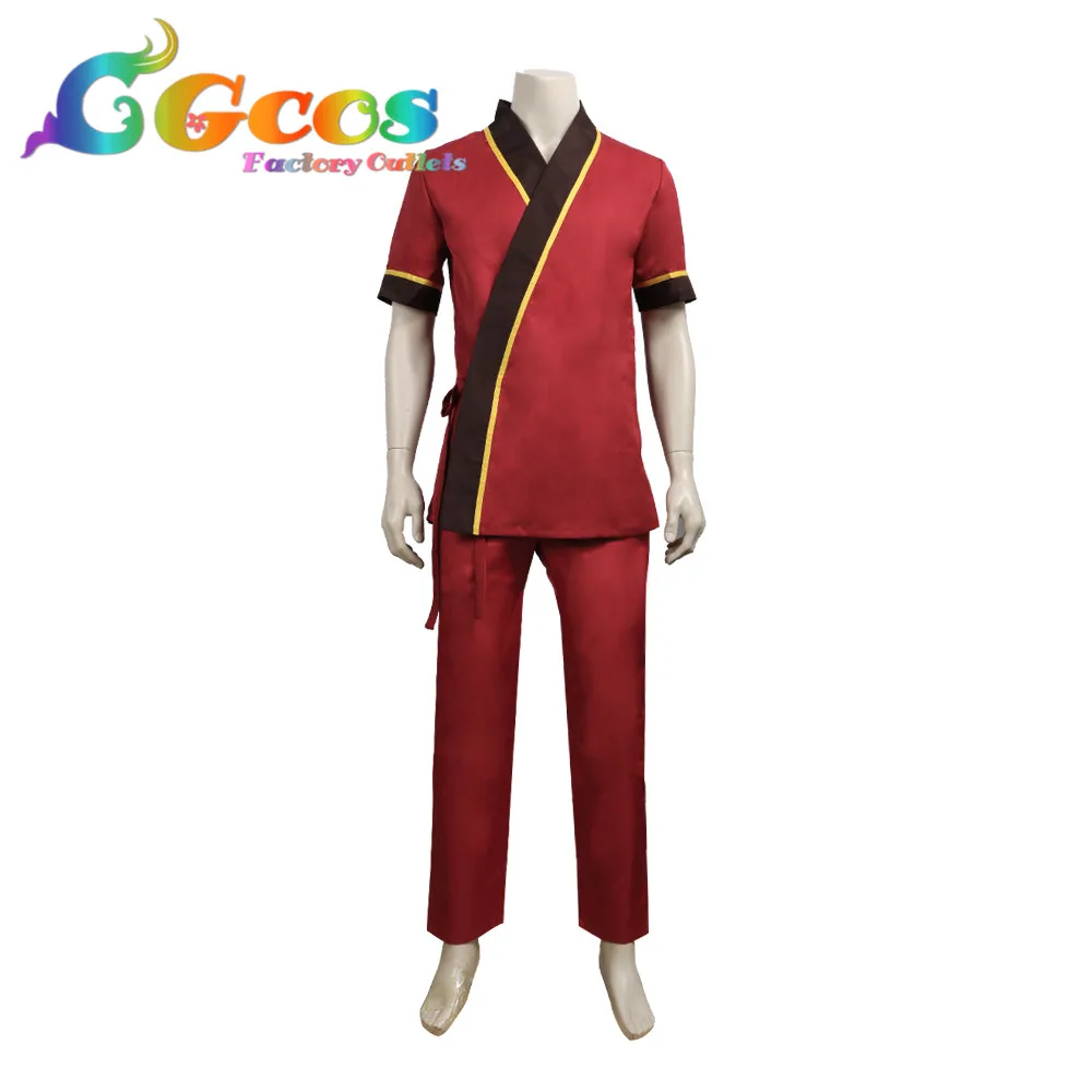 CGCOS костюм для косплея Аватар &quotПовелитель стихий&quot Zuko аниме Униформа Хэллоуин