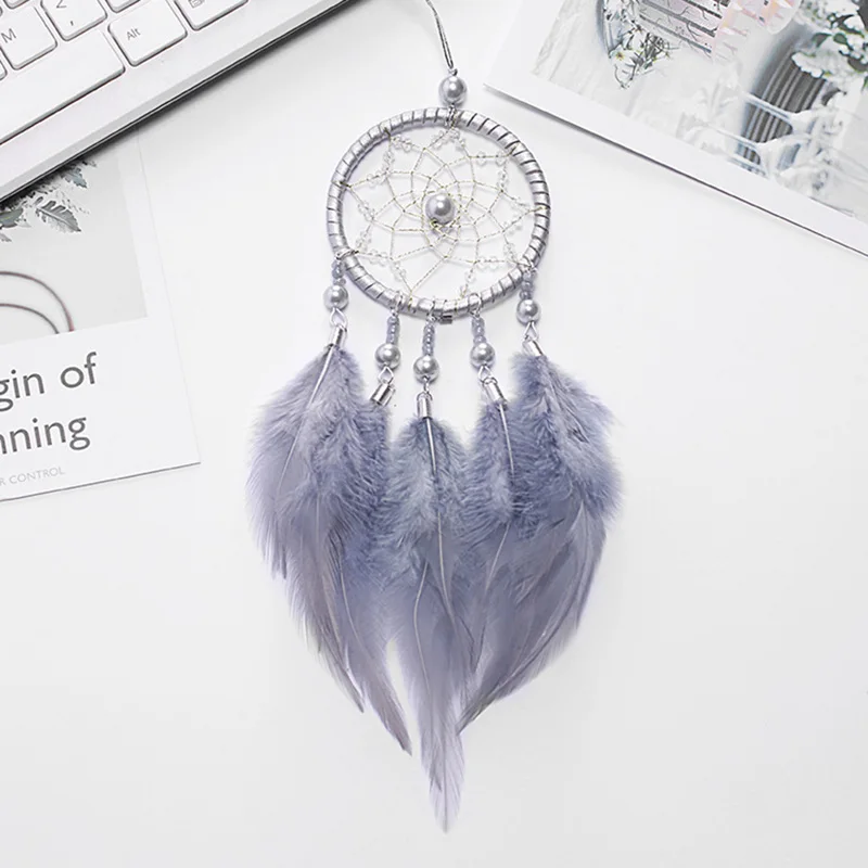 3 вида цветов автомобиль кулон украшения индийский Ловец снов сделанный вручную