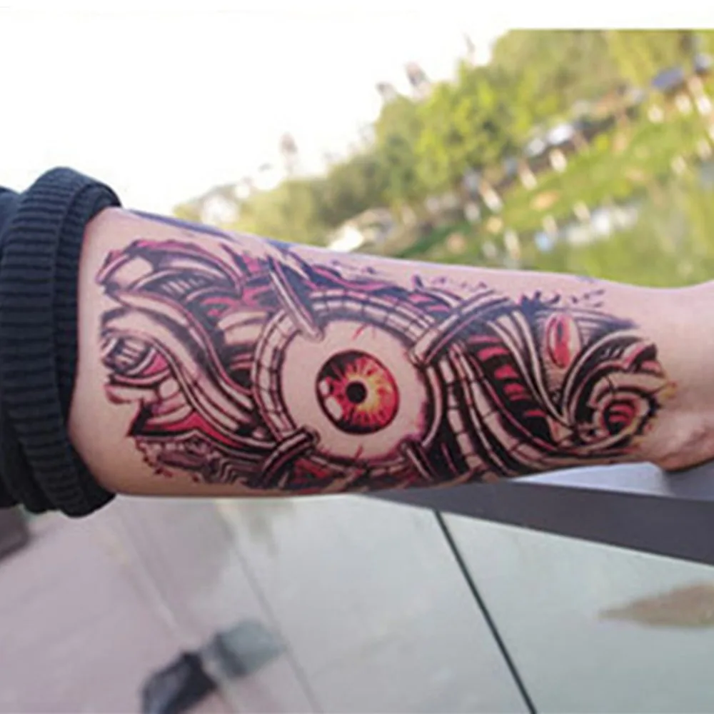 Тату машинка на руку робота 8 шт./лот водостойкая|stickers android|sticker phonenut types |