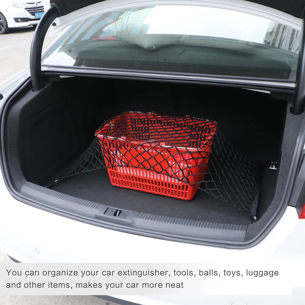Новый автомобильный нейлоновый эластичный сетчатый органайзер для багажника и |