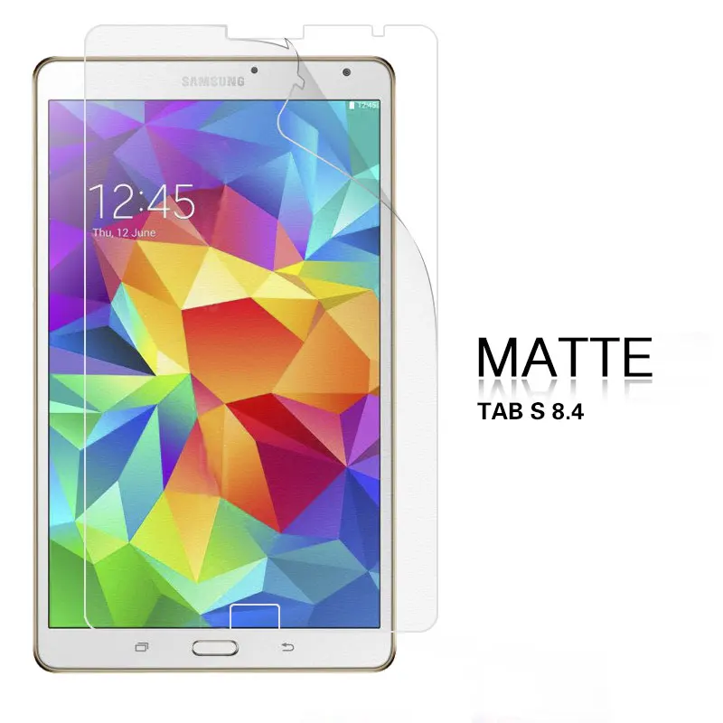 Глянцевая прозрачная пленка HD против царапин для Samsung GALAXY Tab S 8 4 T700 дюйма матовая