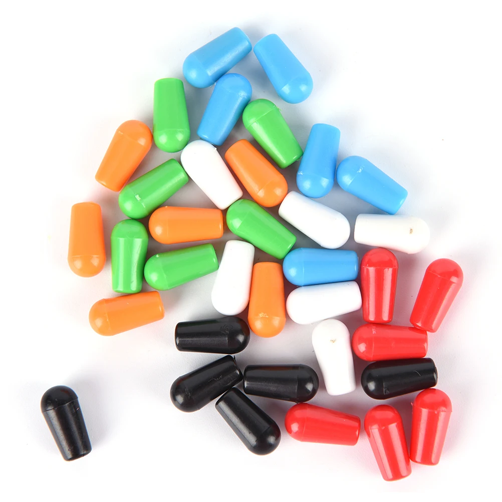 

High Quality 3.5mm 6 Pcs Replacement Plastic Toggle Switch Tip Knob Caps for Electric Guitar