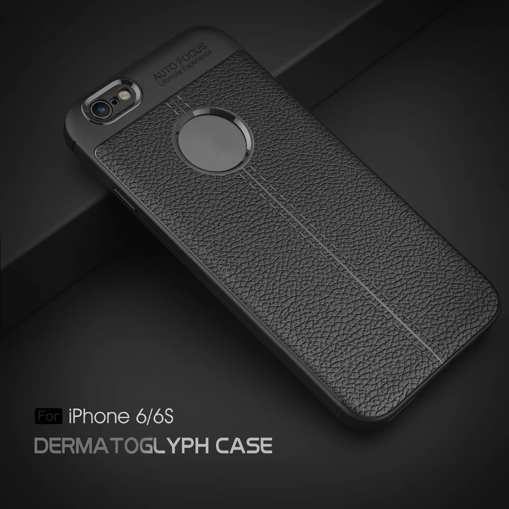 Роскошный чехол из углеродного волокна искусственной кожи для iPhone X XS MAX XR