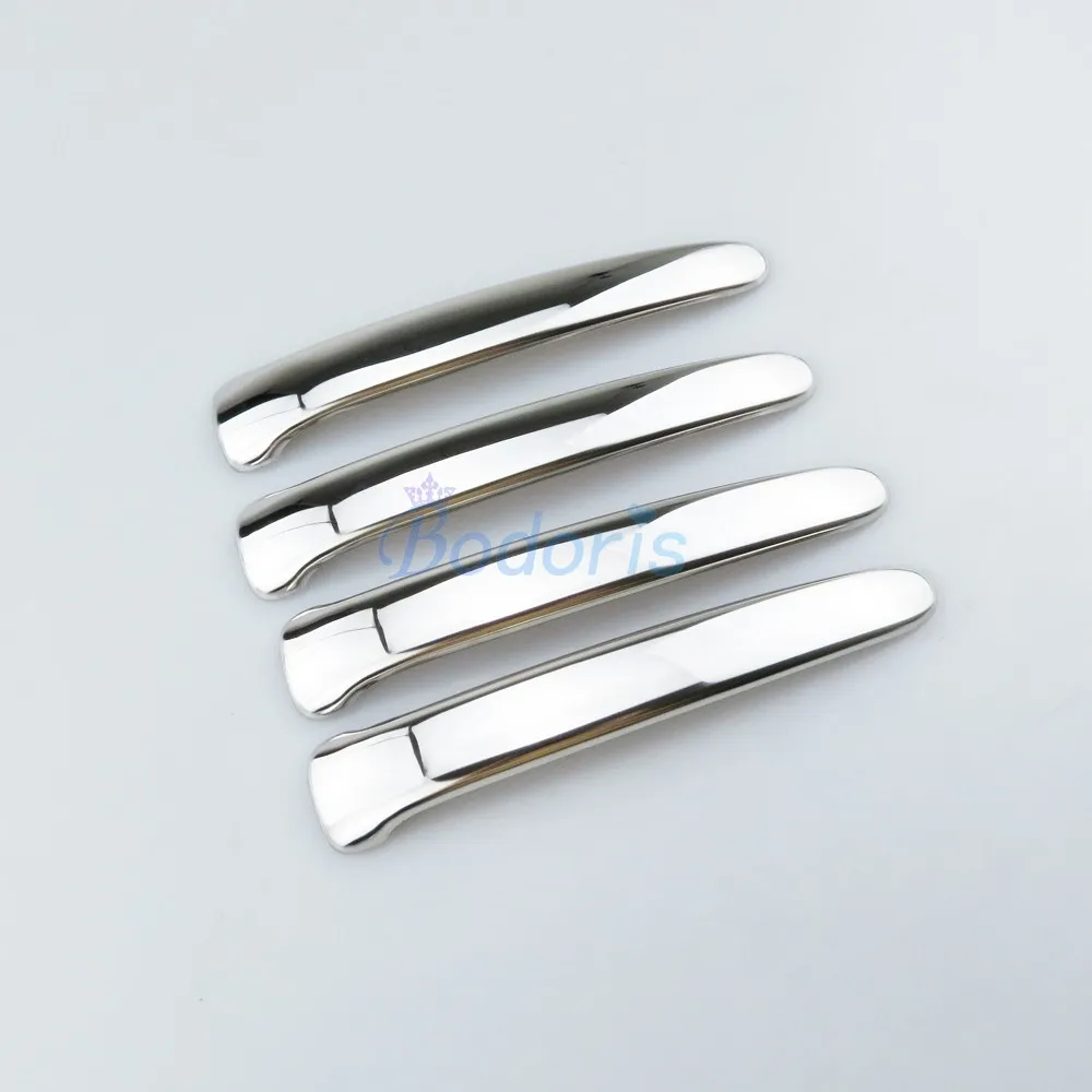 Door Handle Cover Хромированная крышка зеркала заднего вида боковая лампа крышка топливного бака ручка панель 1998-2007 для Toyota Land Cruiser 100 Lexus LX470 аксессуары - Цвет: Door Handle Cover