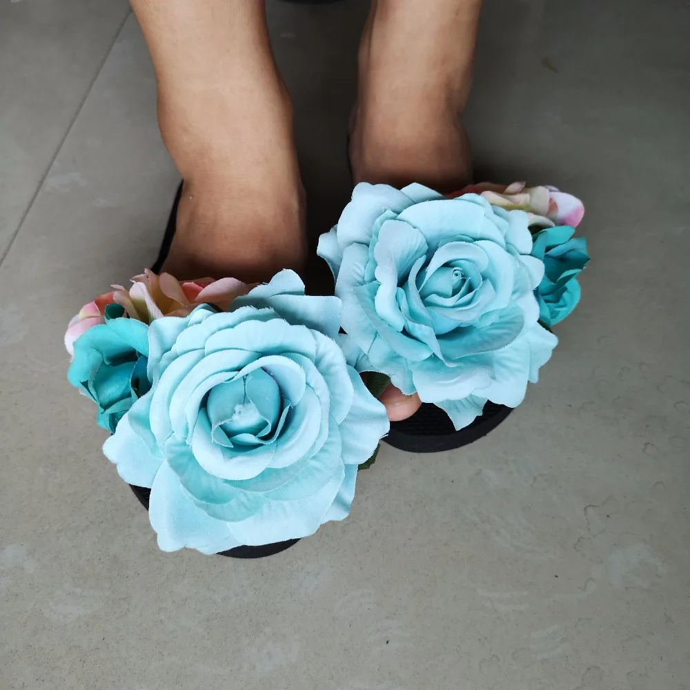 HAHAFLOWER/модные женские шлепанцы пляжная обувь на плоской нескользящей подошве с