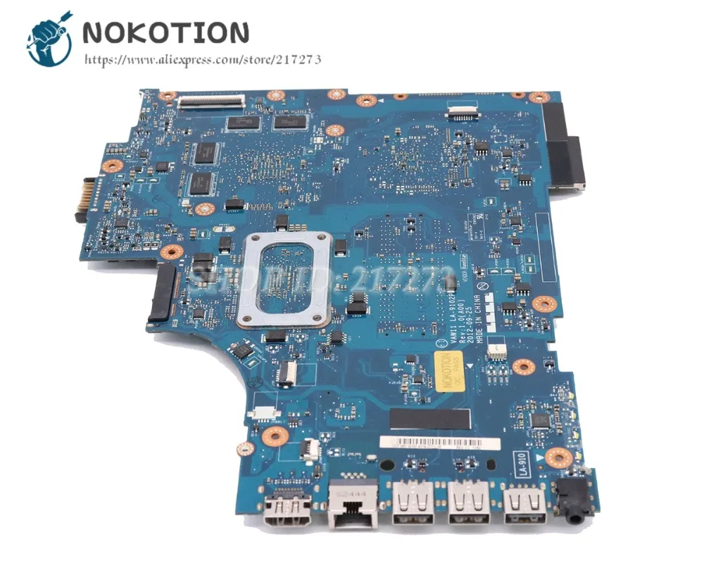NOKOTION для Dell Inspiron 17R-5721 3721 5721 материнская плата ноутбука VAW11 искусственная деталь