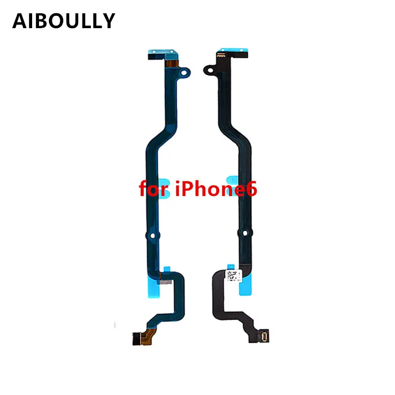 Aiboully Высокое качество Главная Кнопка основная плата гибкий кабель Fibbon для iPhone 6/6