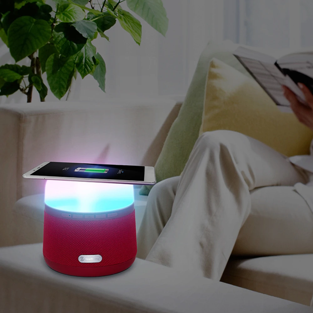 LED Bluetooth динамик USB TF FM беспроводной портативный HIFIMusic SoundBox сабвуфер