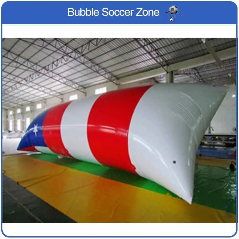 Надувная надувная подушка для прыжков 10x3 м с насосом|water trampoline|inflatable jumpingwater blob |