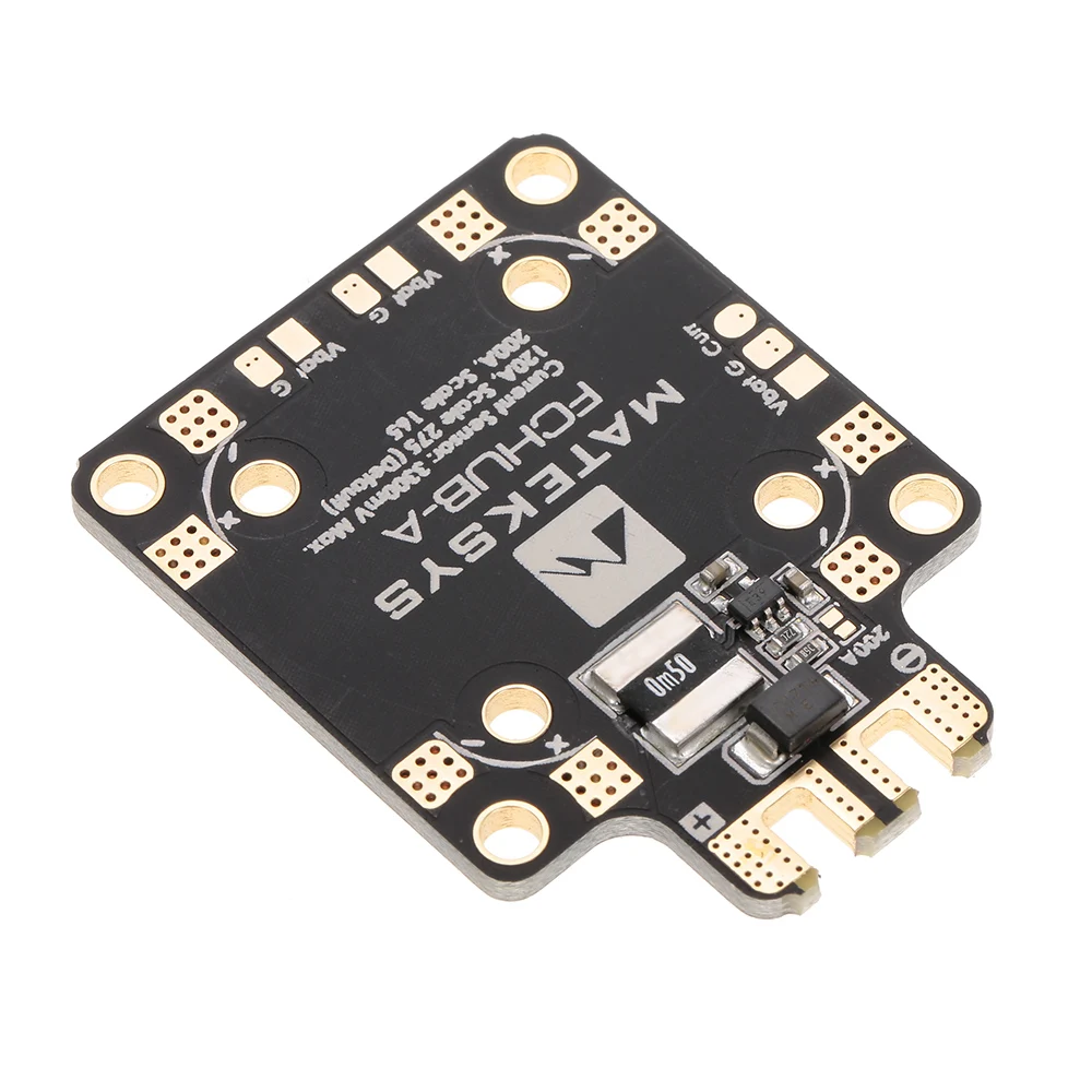 Matek распределительная плата FCHUB-A 120A/200A PDB датчик мощности тока для F411 Mini F4 Контроллер полета Мультикоптер 30% ВЫКЛ